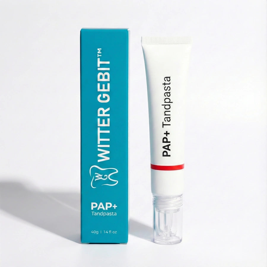 PAP tandpasta voor witte tanden van Witter Gebit