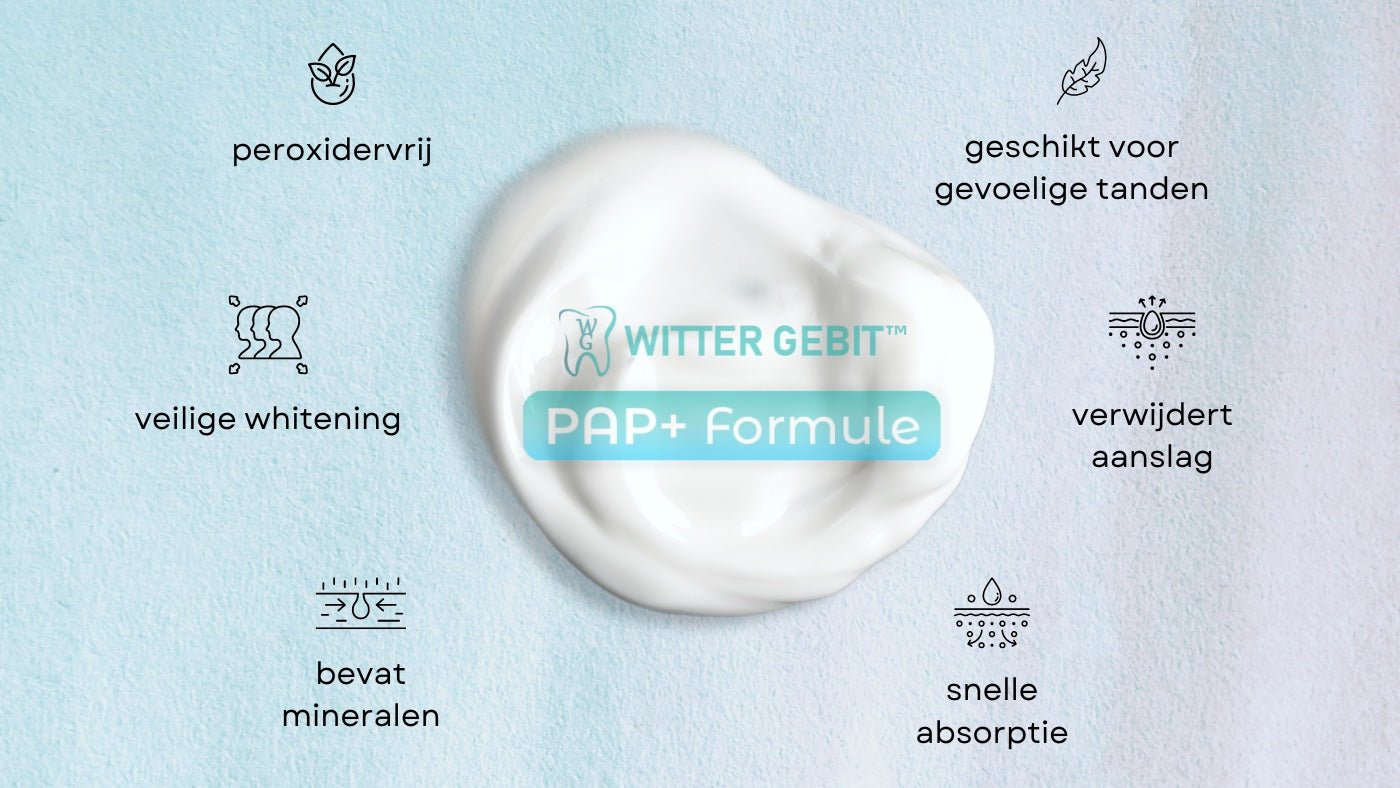 Wat maakt onze whitening formule veilig