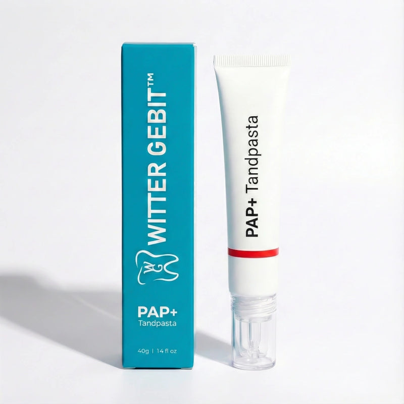 PAP tandpasta voor witte tanden van Witter Gebit